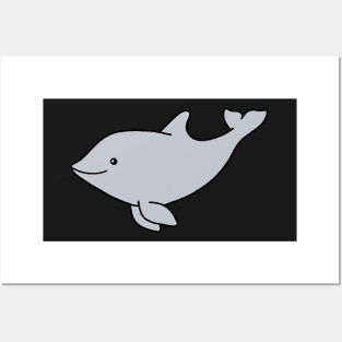 Cartoon Dolphin Posters and Art